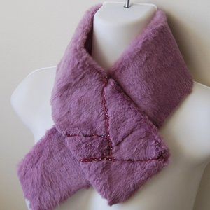 NWOT, SPI 25, Rabbit Fur Neck Wrap